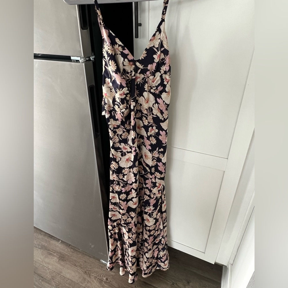 Floral maxi dress for vacation/wedding guest size small